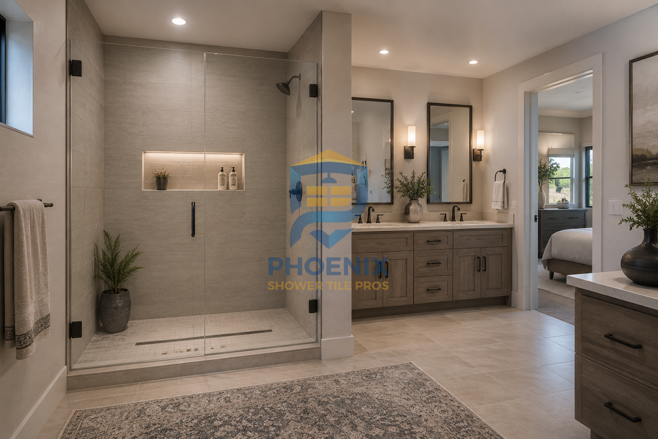 Phoenix Shower Tile Pros project