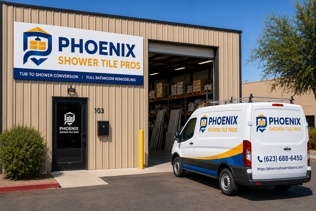 Phoenix Shower Tile Pros project