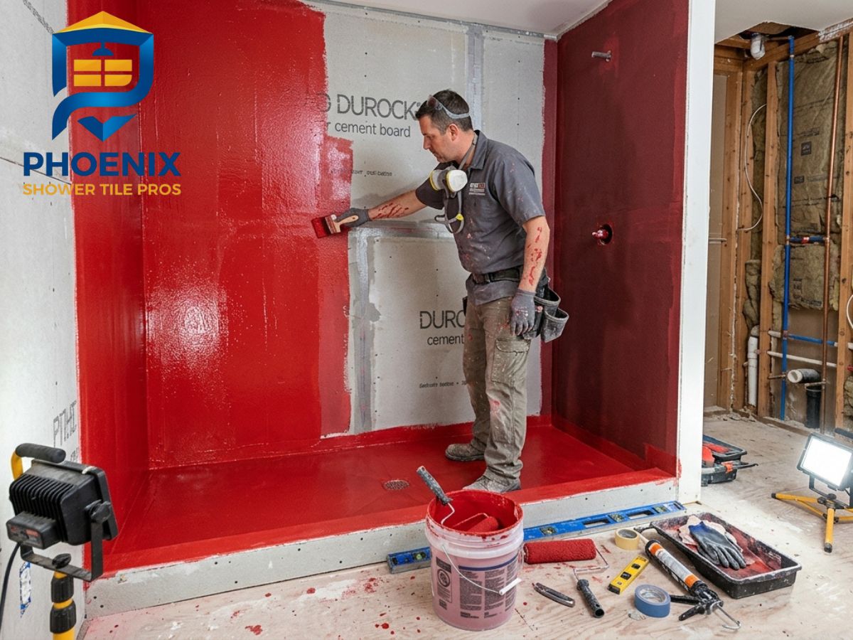 Phoenix Shower Tile Pros project